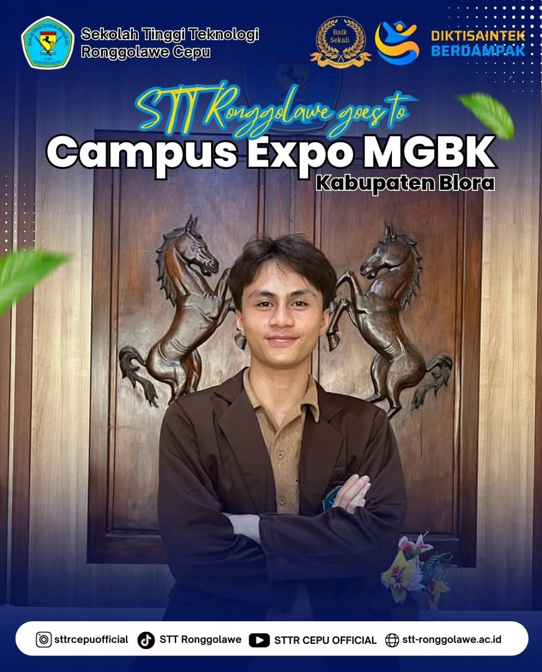 STTR Cepu Meriahkan Campus Expo MGBK Kabupaten Blora