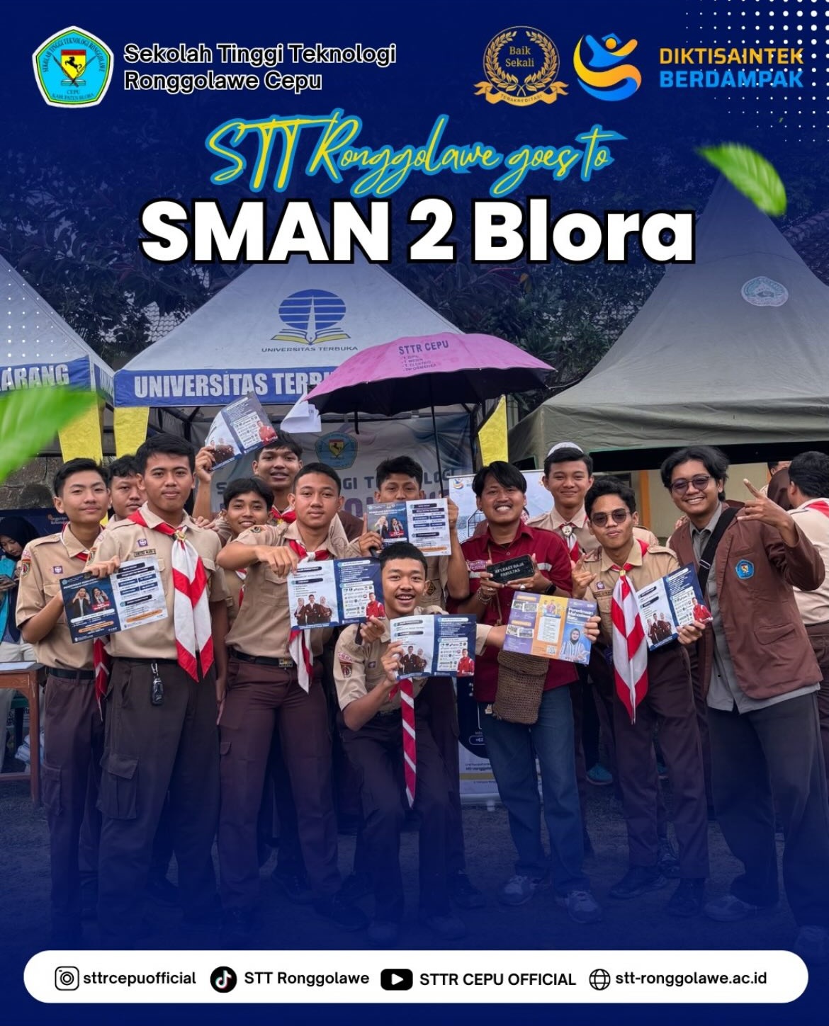 STTR Cepu Ambil Bagian dalam SMADA Campus Fair SMA Negeri 2 Blora