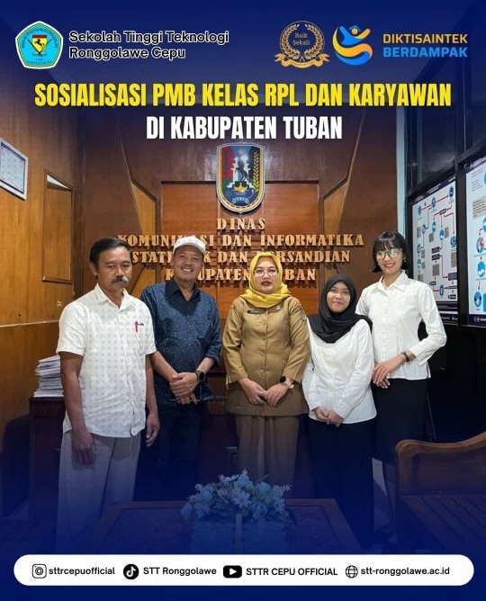 STTR Sosialisasi Program RPL untuk Pekerja dan Karyawan di Tuban