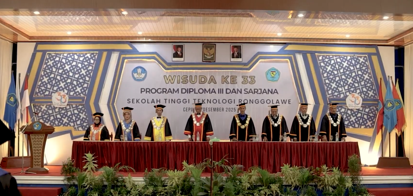 Wisuda ke-33 STTR Cepu Berlangsung Khidmat dan Penuh Makna