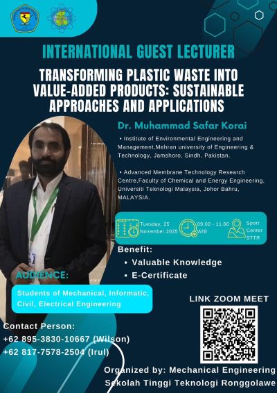 International Guest Lecture featuring